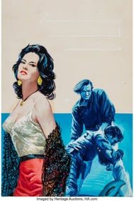 18064&colon; British Artist &lpar;20th Century&rpar; Texas Gouache on p