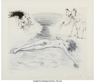 40002: Salvador Dalí (1904-1989) Hypnos (Endymion), fr