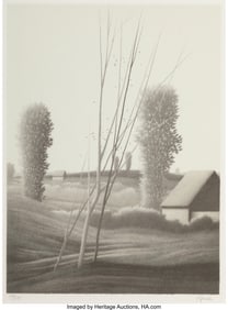 40082: Robert Kipniss (b. 1931) Light Wind; Shimmering