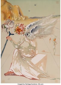 40029: Salvador Dalí (1904-1989) Helen of Troy, from H
