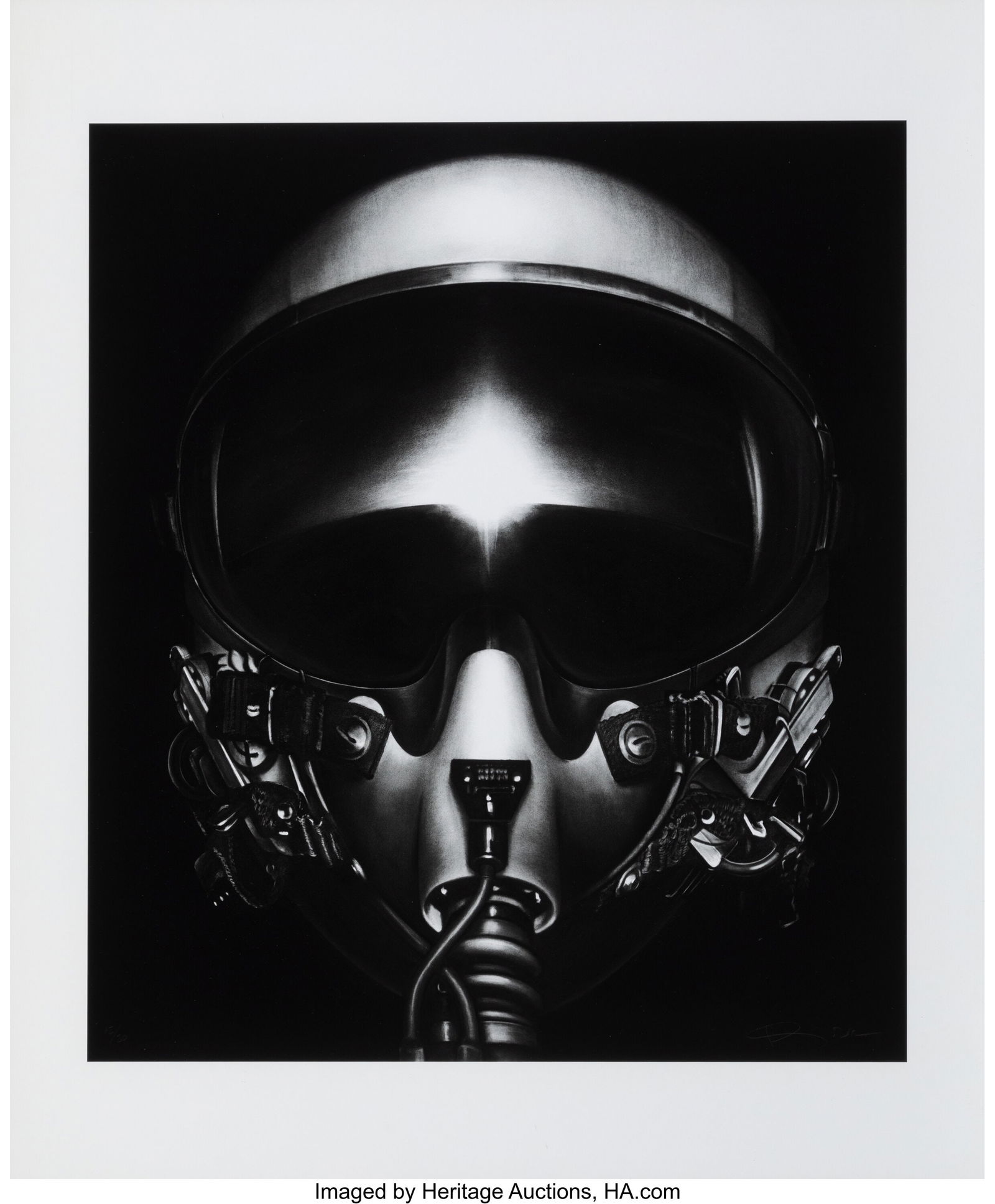 Robert Longo (b. 1953) Adam, 2012 Digital pigmen: Robert Longo (b. 1953) Adam, 2012 Digital pigment print on wove paper 24 x 20 inches (61.0 x 50.8 cm) (sheet) Ed. 12/20 Signed&comma