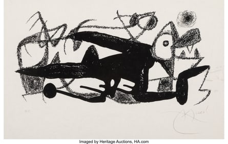 40068: Joan Miró (Spanish, 1893-1983) Fotoscop, from J