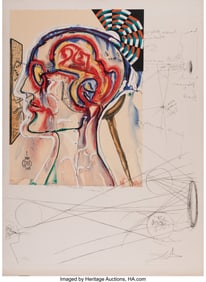 40034: Salvador Dalí (1904-1989) Spectacles with Holog