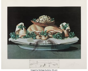 40018: Salvador Dalí (1904-1989) Les suprênes de mail