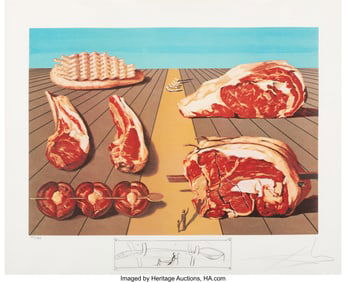40019: Salvador Dalí (1904-1989) Les entre-plats sodam
