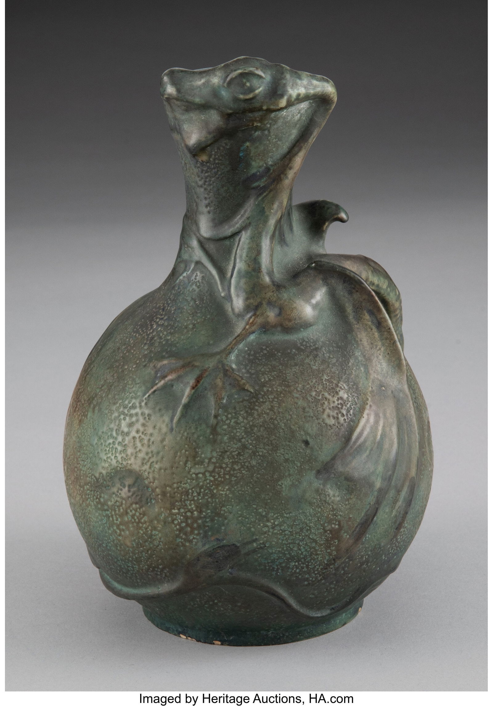 A Riessner, Stellmacher & Kessel Amphora Glazed (1 of 3)