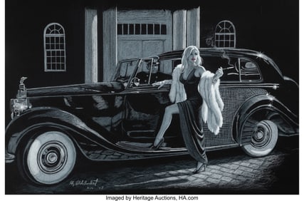 17076: Greg Hildebrandt (American, 1939-2024) Sheer Ele