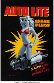 17077: Greg Hildebrandt (American, 1939-2024) Spark Plu