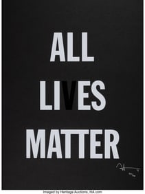 43261&colon; Hank Willis Thomas &lpar;b&period; 1976&rpar; All Lies Matter&comma; 20