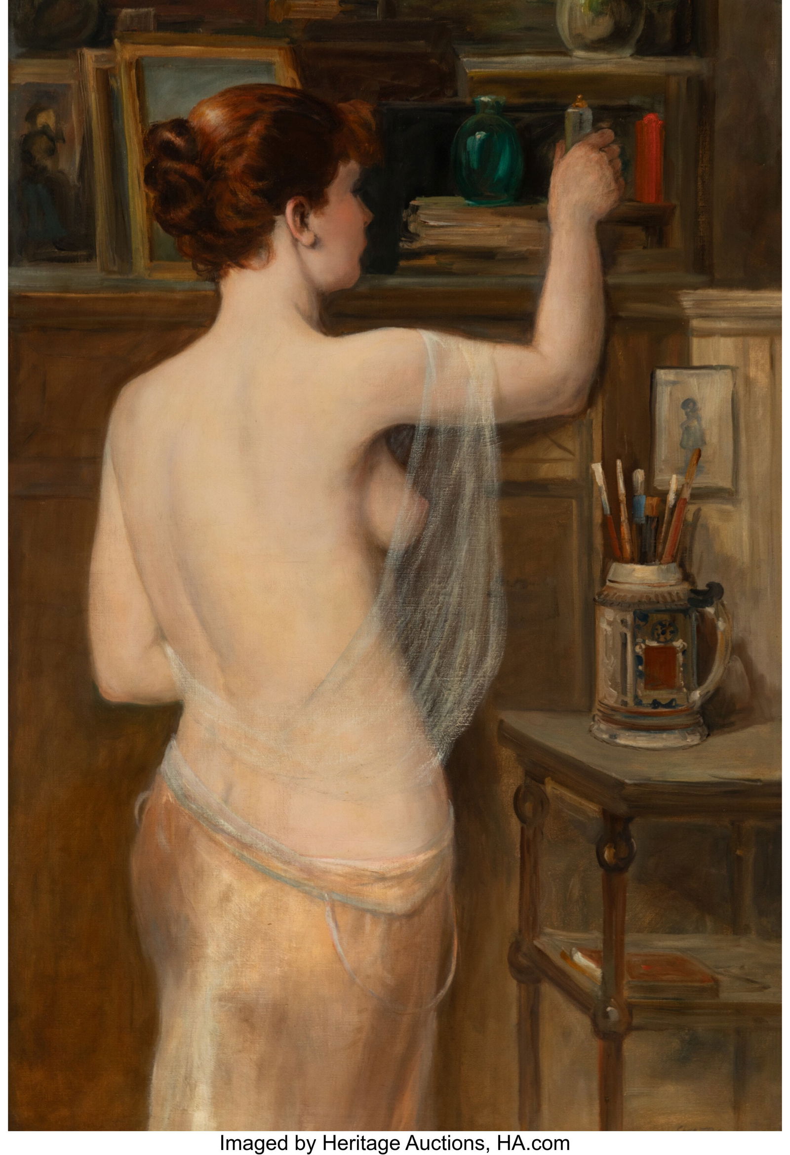 Charles Paul Gruppe (American, 1860-1940) The Ar (1 of 3)