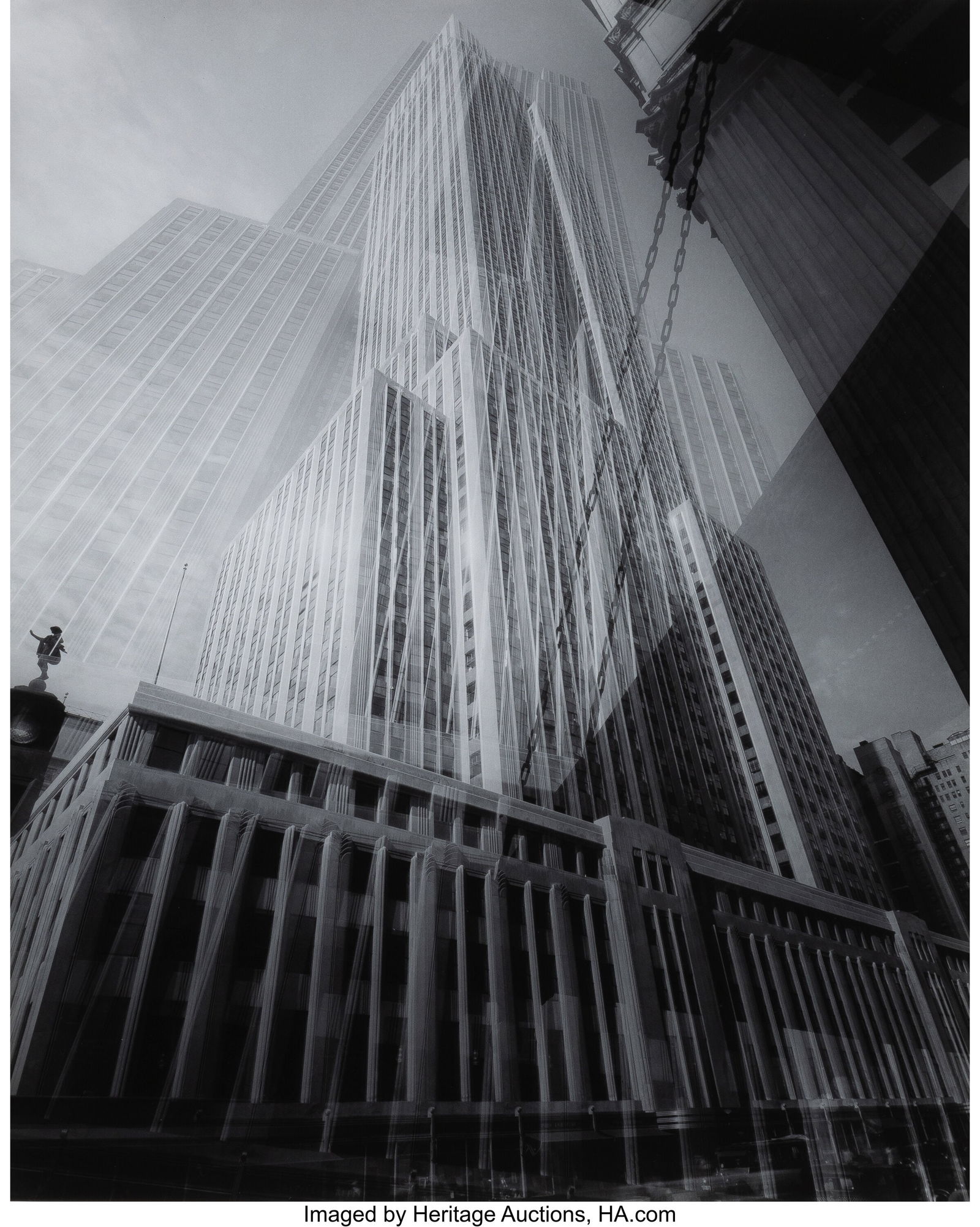 Edward Steichen (American, 1879-1973) The Maypol: Edward Steichen (American, 1879-1973) The Maypole (Empire State Building), 1932 Gelatin silver printed 1981-1982 by George Tice 12-7/8 x 10-3/8 inches (32&