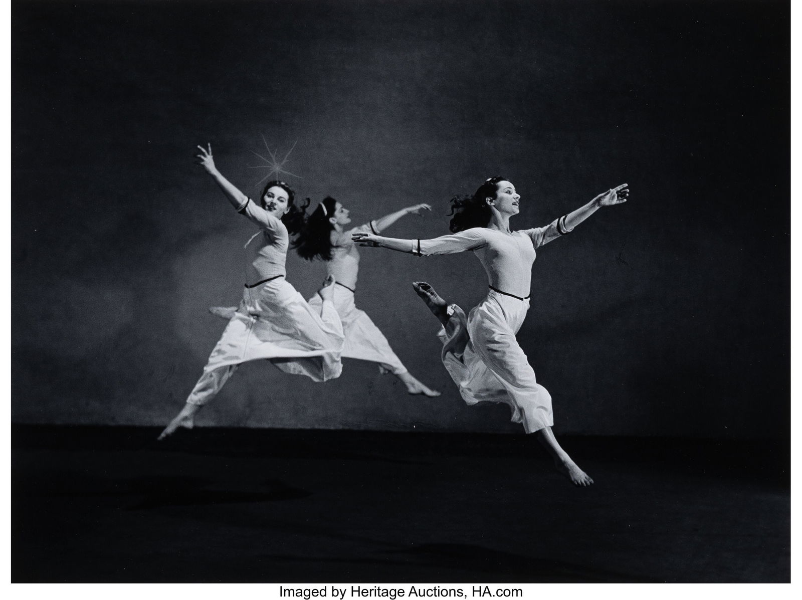 Barbara Morgan (American, 1900-1992) Martha Grah: Barbara Morgan (American, 1900-1992) Martha Graham, American Document, 1938 Gelatin silver print, printed 1980 13-1/4 x 17-1/4 inches (33.7 x 43&p