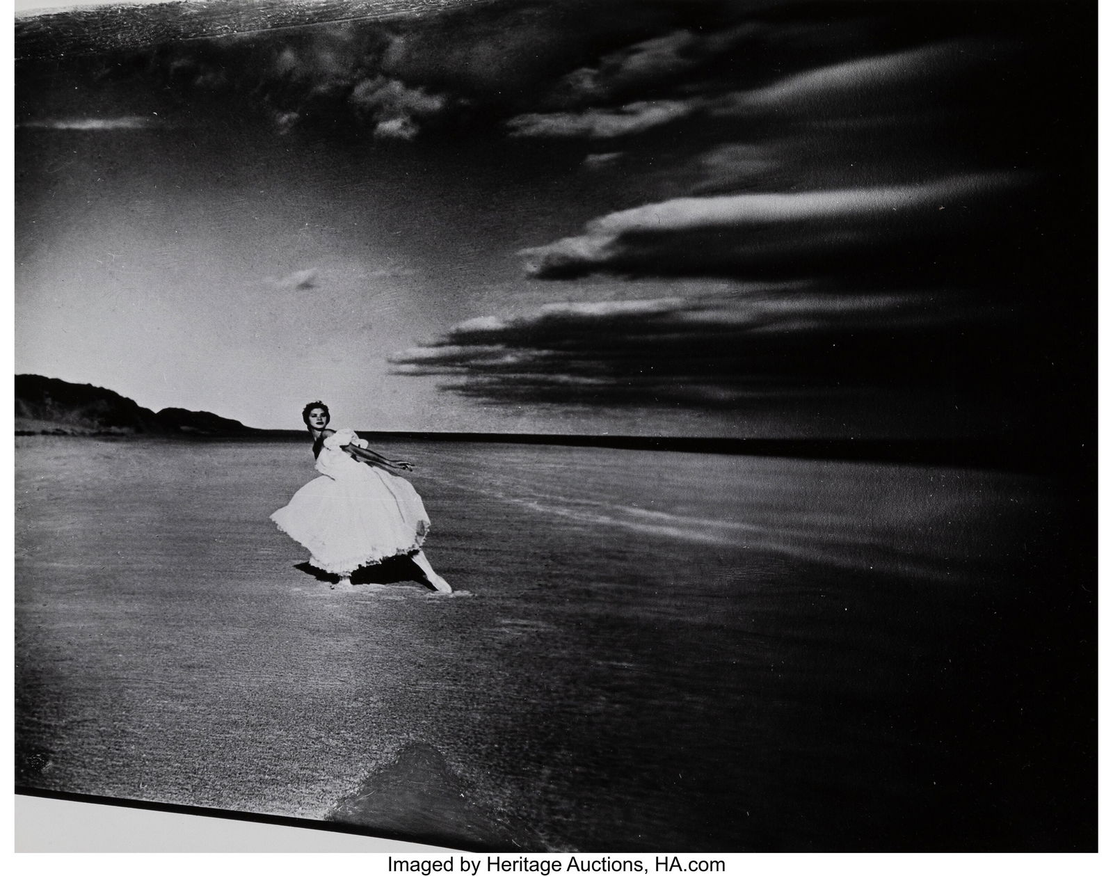 Philippe Halsman (American, 1906-1979) Ballerina: Philippe Halsman (American, 1906-1979) Ballerinas on the Beach (3 works), 1947 Gelatin silver prints 14 x 11 inches (35.6 x 27.9 cm) (sheet