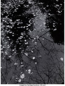 39044: Paul Caponigro (American, 1932-2024) Pool and Le