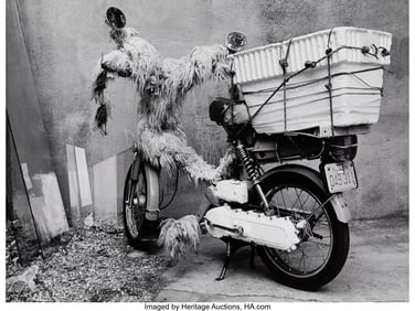 39014: Myron Wood (American, b. 1921) Santa Fe Bike, 19