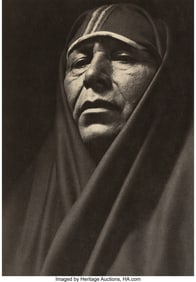 39015: Ansel Adams (American, 1902-1984) Taos Pueblo, 1