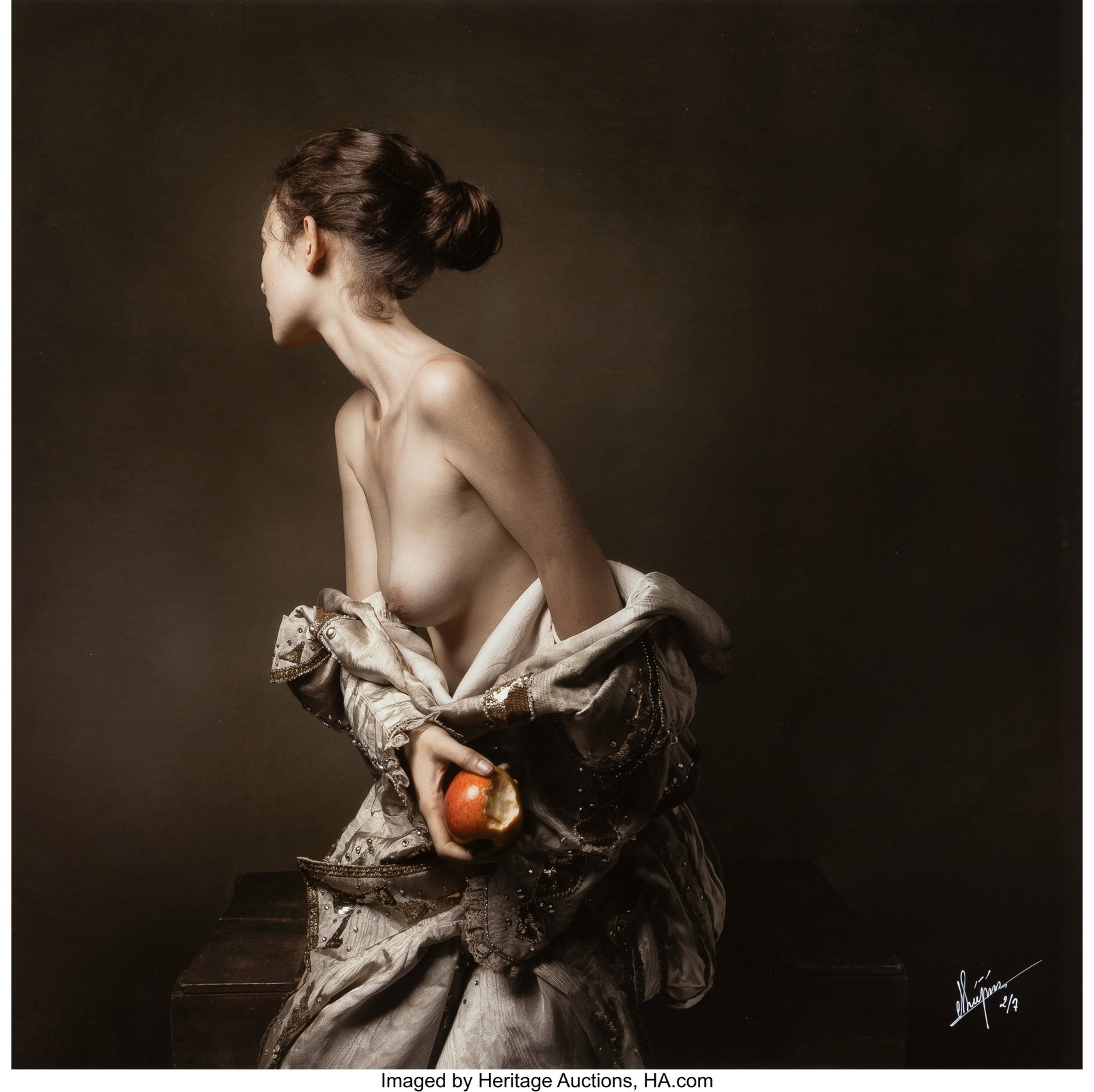 Nicolas Sénégas (French, b. 1983) Sotto Voce 0: Nicolas Sénégas (French, b. 1983) Sotto Voce 01 Digital pigment print 30 x 30 inches (76.2 x 76.2 cm) (image) 31 x 31 inches &lpa