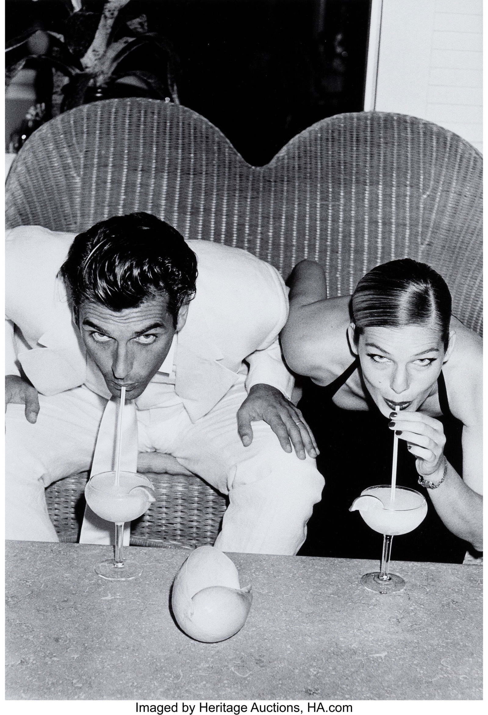 Pamela Hanson (British/American, 1954) John Pear: Pamela Hanson (British/American, 1954) John Pearson and Cordula Reyer, 1994 Gelatin silver print 19-1/8 x 13-1/2 inches (48.6 x 34.3 cm) &lpar