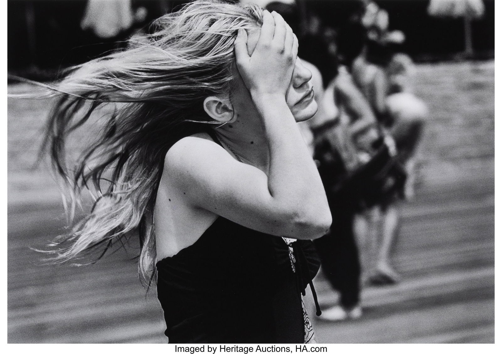 Joseph Szabo (American, b. 1944) Hurt, 1972 Gela: Joseph Szabo (American, b. 1944) Hurt, 1972 Gelatin silver print 15-1/4 x 22 inches (38.7 x 55.9 cm) (image) 20 x 24 inches (she