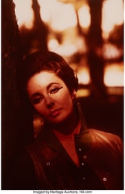 39094: Sam Shaw (American, 1912-1999) Elizabeth Taylor