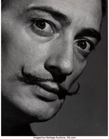39102: Philippe Halsman (American, 1906-1979) Salvador