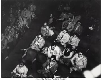 39067: Weegee (American, 1899-1968) Untitled (People in