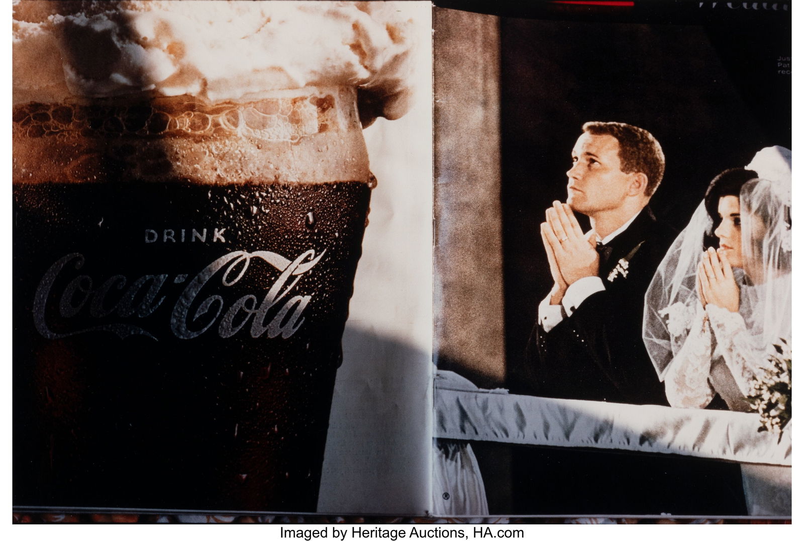 Joel Meyerowitz (American, b. 1938) Tricia Nixon: Joel Meyerowitz (American, b. 1938) Tricia Nixon's Wedding (Life Magazine Cover), 1990 Dye coupler print on Kodak paper 9-1/2 x 13-5/8 inches (24&pe