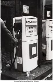 39068: Christopher Makos (American, 1948) Gas Pump, cir