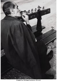 39034: Fred Underwood (American, 20th Century) Man with