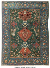 61118: A Turkish Sultanabad Carpet 139-1/2 x 110 inches