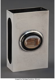 61227: A William B. Kerr & Co. Micromosaic-Mounted Silv