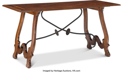 61133: A Spanish-Style Oak and Fruitwood Guard Room Tab