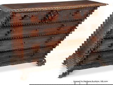 61034: A Fine Italian Renaissance Carved Walnut Bambocc