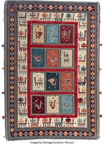 61147: A Southwest Persian Rug 32 x 46 inches (81.3 x 1
