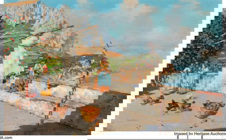 61152: Giuseppe Giardiello (Italian, 1877-1920) On the