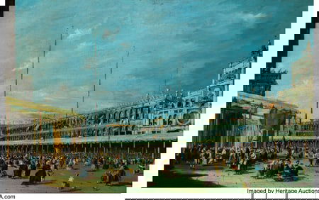 61041: Manner of Antonio Canaletto (Italian, 1697-1768)