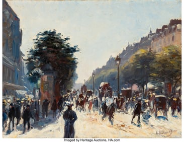 61175: Anatole-Eugène Hillairet (French, fl. 1880-1928