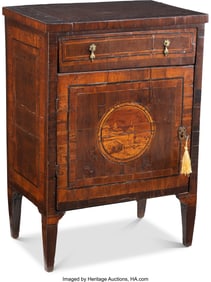 61180: An Italian Neoclassical-Style Inlaid Side Commod