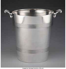 61265: A Harrods Stores Ltd. Silver Ice Bucket, Sheffie
