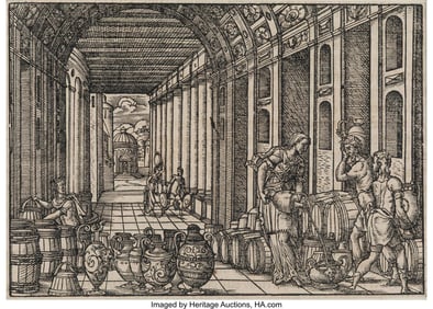 61268: Justus Amman (Swiss, 1539-1591) Biblia ad vetust