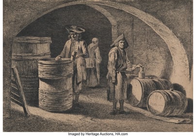 61270: Jean Jacques de Boissieu (French, 1736-1810) Les