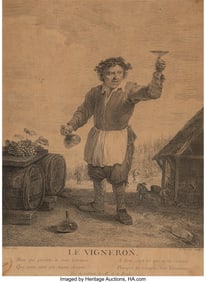 61272: Jean Charles Levasseur (French, 1734-1816) After