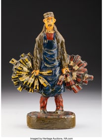 61277: A Nicolas Fines Bouteilles Novelty Painted Wood