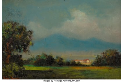 61287: Will Sparks (American, 1862-1937) Napa Valley Oi