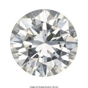55165: 1.69 ct Diamond  Shape: Round brilliant-cut Meas