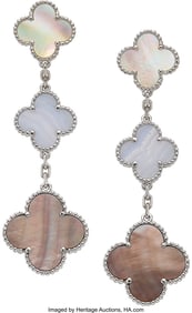 55251: Van Cleef & Arpels Mother-of-Pearl, Agate,  Whit
