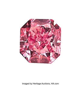 55170: 0.28 ct Fancy Intense Pink Diamond   Shape: Cut-