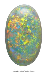 55175: 17.18 ct Opal  Shape: Oval Measurements: 26.13 x