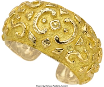 55095: Katy Briscoe Gold Bracelet  Metal: 18k gold Mark