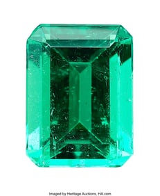 55178: 1.75 ct Colombian Emerald  Shape: Octagonal Meas